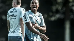 Estreia do atacante é aguardada — Foto: Ivan Storti/Santos FC