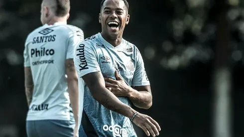 Estreia do atacante é aguardada — Foto: Ivan Storti/Santos FC