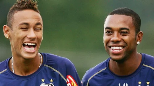 Neymar se empolga com retorno de Robinho ao Santos: “Bom filho a casa torna”