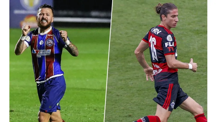 Bahia e Flamengo - Campeonato Brasileiro - Getty Images