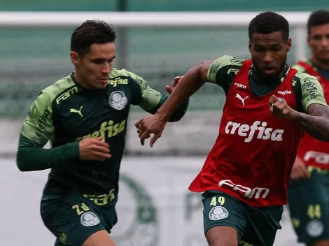 Veiga treina na véspera e deve substituir Lucas Lima no Palmeiras