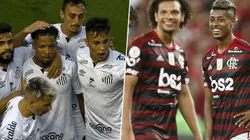 Santos e Flamengo tentam engrenar no Brasileirão 2020 - (Foto: Getty Image)