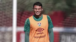 Thiago Silva pode ter novo parceiro de zaga no Fluminense. FOTO: LUCAS MERÇON / FLUMINENSE F.C.