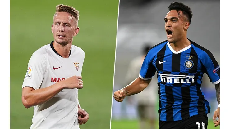 Sevilla e Inter de Milão se enfrentam pela decisão da Liga Europa - (Foto: Getty Images)