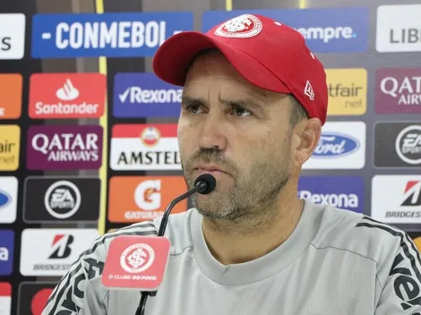 Após primeira derrota do Inter, Coudet dispara contra imprensa