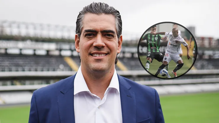Paulo Bracks cuida para o Santos de negociação para estender empréstimo de Pedrinho - Fotos: Divulgação/SFC e Buda Mendes/Getty Images