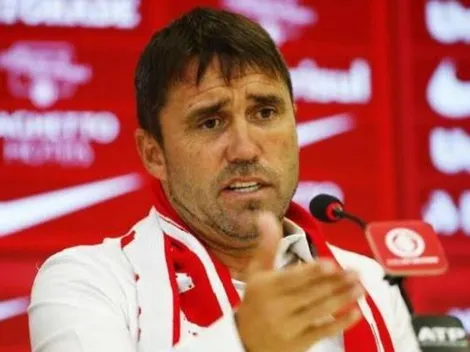 Coudet dá aval e centroavante argentino inicia conversas com o Inter