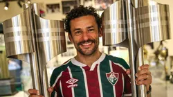 Volta de Fred foi muito comemorada pelos torcedores - Foto: Lucas Merçon/Fluminense.