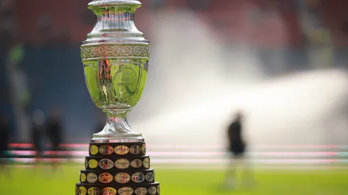 Taça da Copa América. (Foto de Hector Vivas/Getty Images)