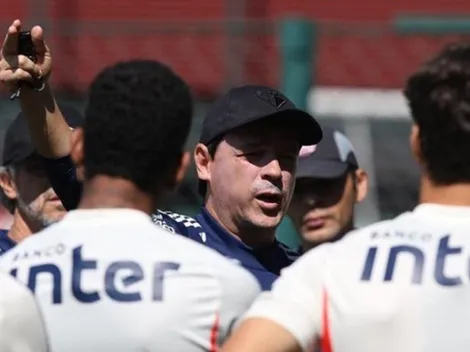 Atacante ganha moral com Fernando Diniz