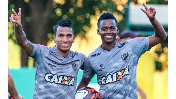 Otero e Cazares "furam" quarentena e causam tumulto no Atlético