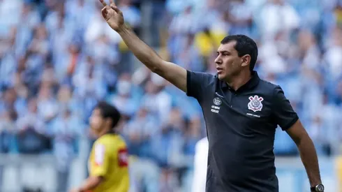 Fábio Carille dá sua opinião sobre dispensa de Ralf e auxiliar comenta trabalho de Tiago Nunes