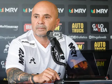 Sampaoli é apresentado e promete futebol ofensivo no Galo