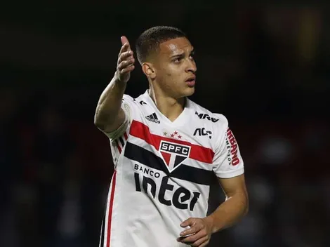 Antony desabafa após derrota do São Paulo na Libertadores