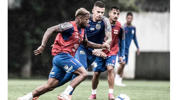 Santos teve novidades no treino desta quinta-feira (5)