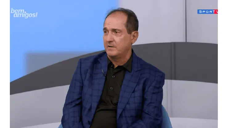 Muricy durante o programa Bem Amigos, do SporTv.