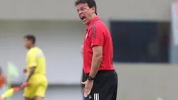 Fernando Diniz muda tática no vestiário contra Oeste