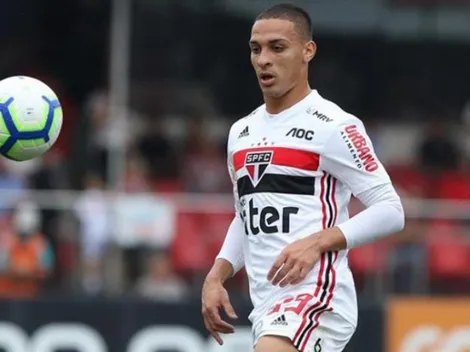 Antony manda recado animador para a torcida do São Paulo