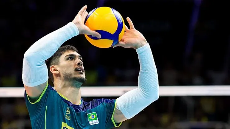 Honorato, o 13º suplente da Seleção Brasileira de vôlei masculino em Paris