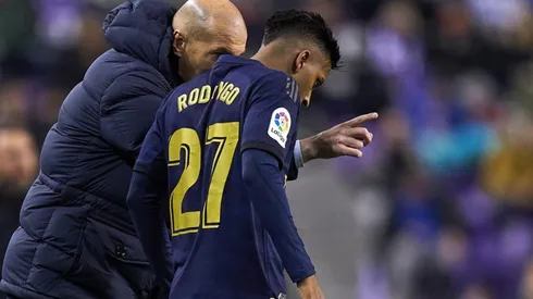 Zidane explica motivo para deixar Rodrygo de fora em mais um compromisso