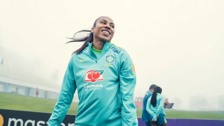 Zagueira destacou a preparação na Granja Comary. Divulgação/Fabio Souza/CBF.