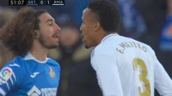 Acusado de cometer racismo, jogador do Getafe nega ter ofendido Militão