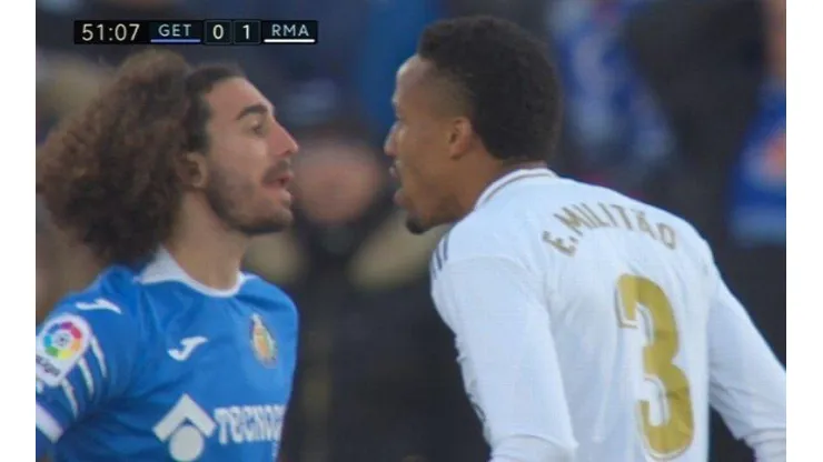 Acusado de cometer racismo, jogador do Getafe nega ter ofendido Militão