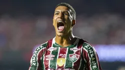 Kauã Elias marca gol do Fluminense. Foto: Anderson Romão/AGIF