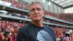 CURITIBA, BRAZIL - JUNE 16: Cuca, head coach of the Athletico Paranaense looks on during the match between Athletico Paranaense and Flamengo as part of Brasileirao 2024 at Arena da Baixada on June 16, 2024 in Curitiba, Brazil. (Photo by Heuler Andrey/Getty Images)