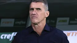 SP - SAO PAULO - 11/07/2024 - BRASILEIRO A 2024, PALMEIRAS X ATLETICO-GO - Vagner Mancini tecnico do Atletico-GO durante partida contra o Palmeiras no estadio Arena Allianz Parque pelo campeonato Brasileiro A 2024. Foto: Marcello Zambrana/AGIF