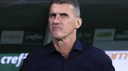 SP – SAO PAULO – 11/07/2024 – BRASILEIRO A 2024, PALMEIRAS X ATLETICO-GO – Vagner Mancini tecnico do Atletico-GO durante partida contra o Palmeiras no estadio Arena Allianz Parque pelo campeonato Brasileiro A 2024. Foto: Marcello Zambrana/AGIF