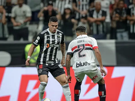 Atlético-MG surpreende e bate São Paulo na Arena MRV por 2 a 1