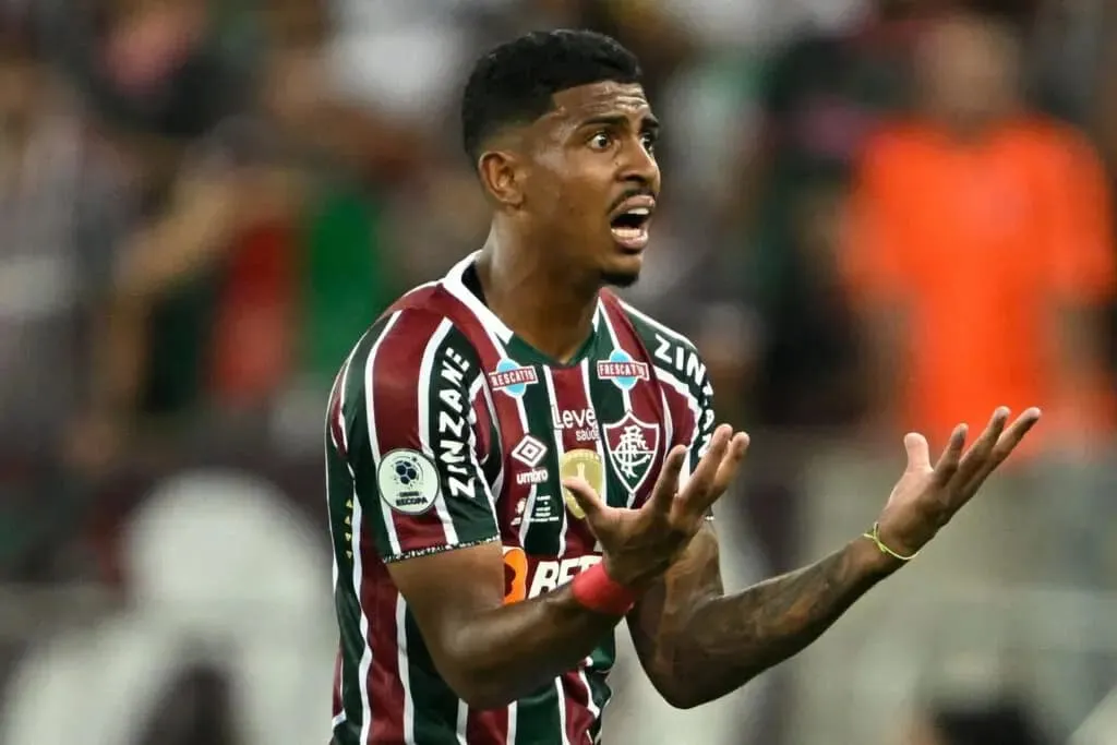 Jhon Kennedy em atuação pelo Fluminense