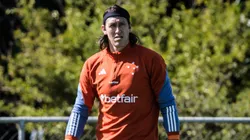 Goleiro Cássio durante treino no Cruzeiro. Foto: Gustavo Aleixo/Flickr Oficial do Cruzeiro