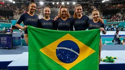 Sob liderança de Rebeca, equipe feminina de ginástica é candidata ao pódio em Paris