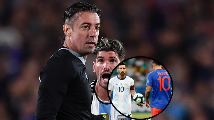 Claus não traz boas recordações a argentinos e colombianos antes da final da Copa América - Fotos: Getty Images