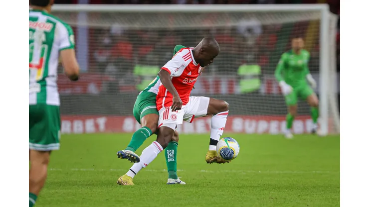 Enner Valencia marcou o gol colorado diante do Juventude.