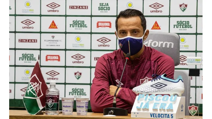 Nenê sai insatisfeito com o empate do Fluminense com o Botafogo