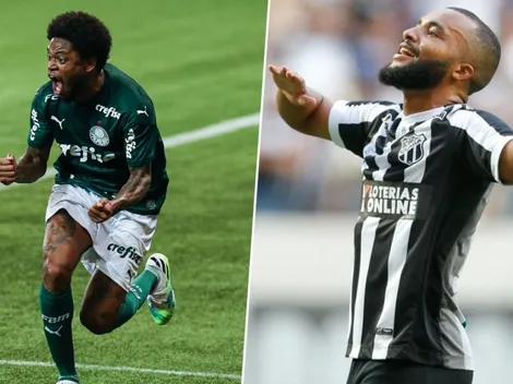 Palmeiras vence o Ceará por 2 a 1 e encosta no líder