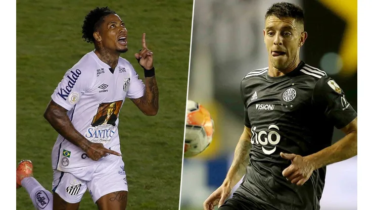 Santos x Olimpia pela quinta rodada da Copa Libertadores - (Getty Images)