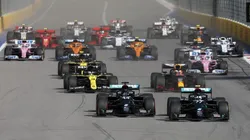 Largada GP da Rússia. (Foto: Getty Images)