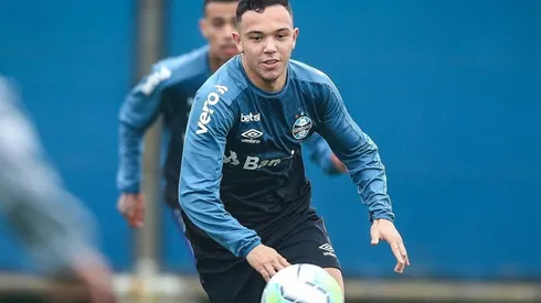 Pepê teve problemas com lesão - Foto: Lucas Uebel/Grêmio.