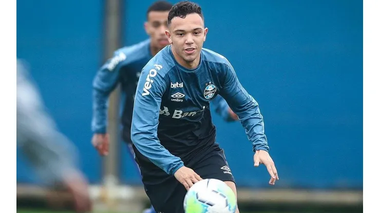 Pepê teve problemas com lesão - Foto: Lucas Uebel/Grêmio.