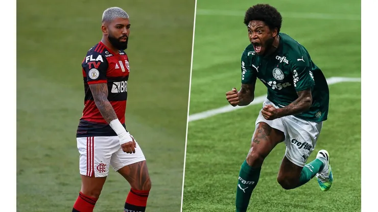 Palmeiras x Flamengo entram em campo neste domingo (27), às 16h20, no Allianz Parque - (Getty)