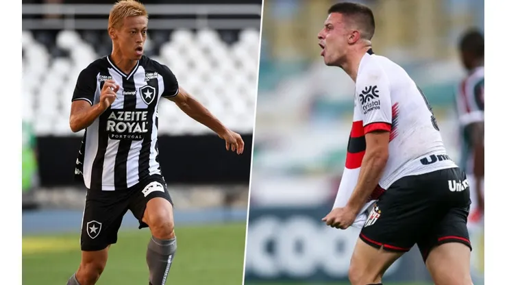 Atlético-GO x Botafogo jogam neste domingo
