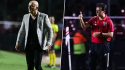 Treinadores de LDU e São Paulo