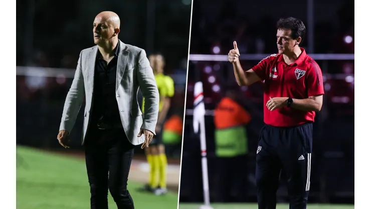 Treinadores de LDU e São Paulo