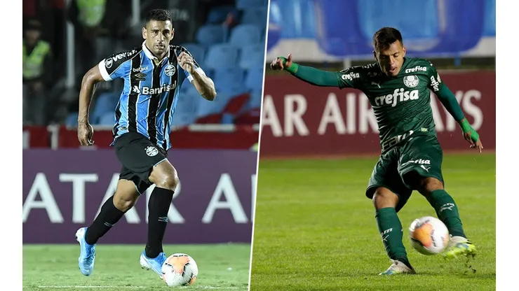 Grêmio e Palmeiras entram em campo neste domingo às 16h00, pelo Brasileirão -(Getty Images)