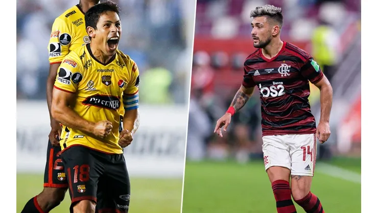 Barcelona de Guayaquil e Flamengo se enfrentam nesta terça-feira (22), às 19h15, no Equador - (Getty Images)