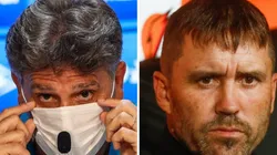 Renato usa Coudet de escudo para se defender da imprensa